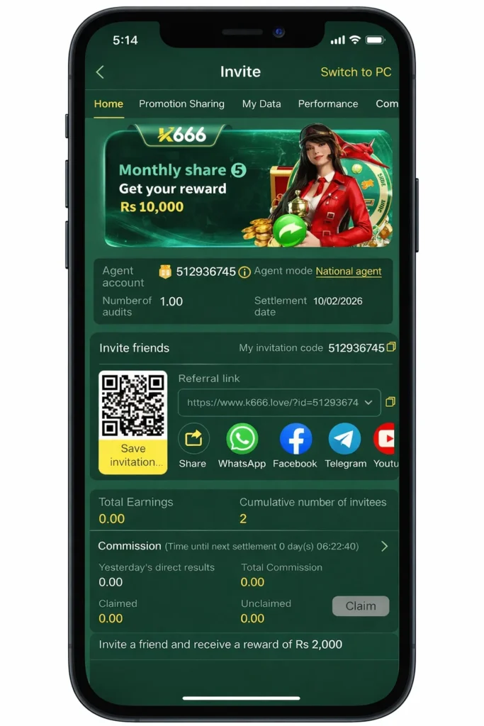 K666 Game Deposit and Withdraw 3 k666 Game